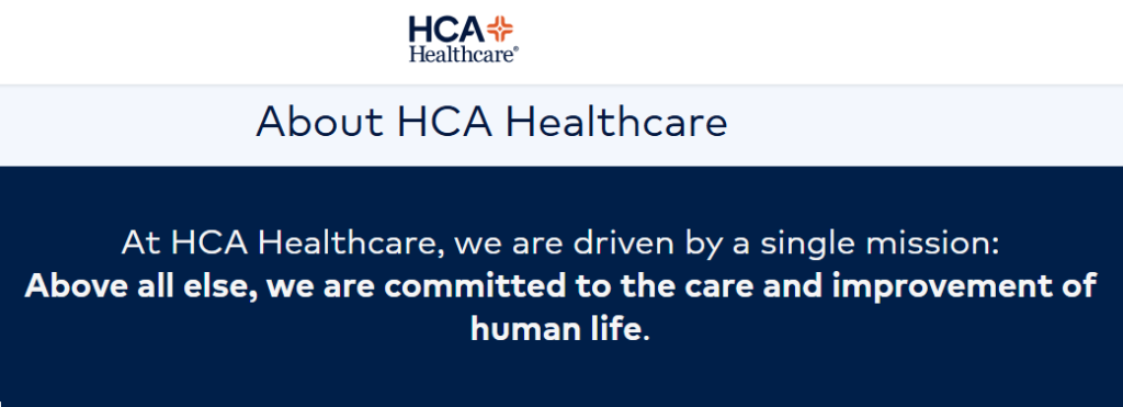 About HCA Healthcare