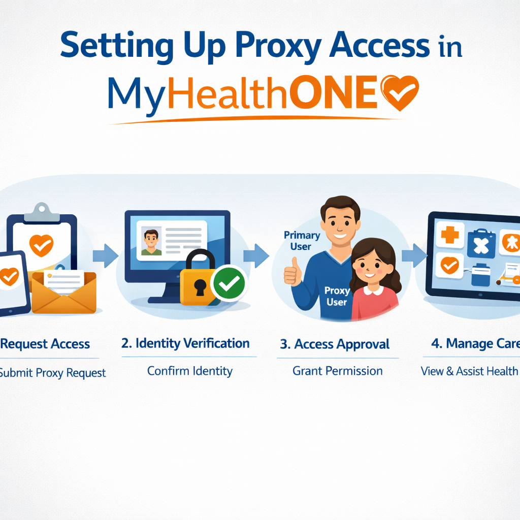 How to Set Up MyHealthONE Proxy Access