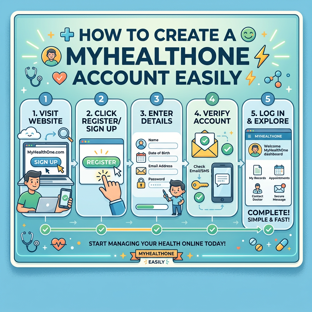 How to Create a MyHealthOne Account Easily
